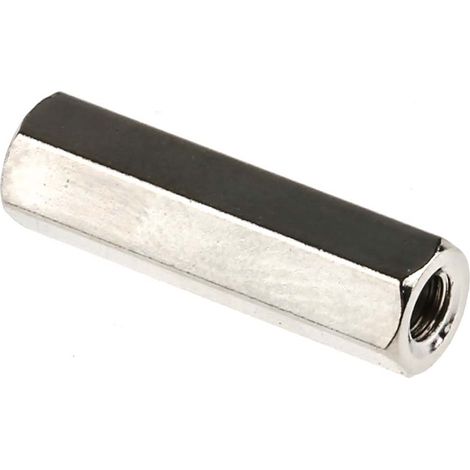 Entretoise filetée RS PRO, longueur 18mm, Femelle / Femelle, M3 x M3 ( Prix pour Paquet de 50 )