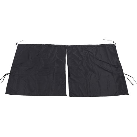 Rideaux de confidentialité de voiture rideau de pare-soleil de fenêtre automatique amovible avec cordon réglable universel pour dormir en voyage 180x90cm/70.86x35.43in (1/5)