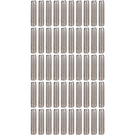 Lot de 50 vis sans tête en acier inoxydable A2-70, kit d'assemblage de vis de fixation M2x8. (1/5)