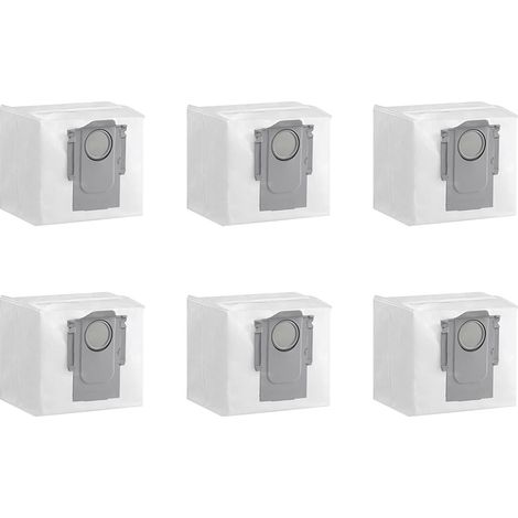 Sac A Poussiere - Pour Robot Aspirateur Roborock Q5 - Haute Capacite - Etanche - Lot De 5 (1/5)