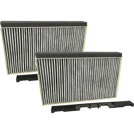 vhbw 2x filtro a carboni attivi compatibile con Bosch DIB091E59, DIB091E50/01, DIB091E50/02, DIB091E50/03, DIB091E51/02 cappe aspiranti