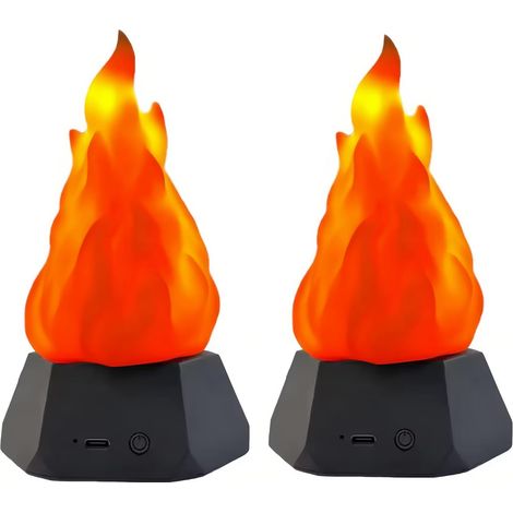 Stimmungsvolle Lichtlösung: LED Flammen simulation bietet hohe Sicherheit ohne echte Hitze (1/5)