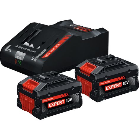 Bosch PRO 18v Starter Set 2x EXBA18V-80 + EXAL18V-160 Carton box 1600A0373U (1/5)