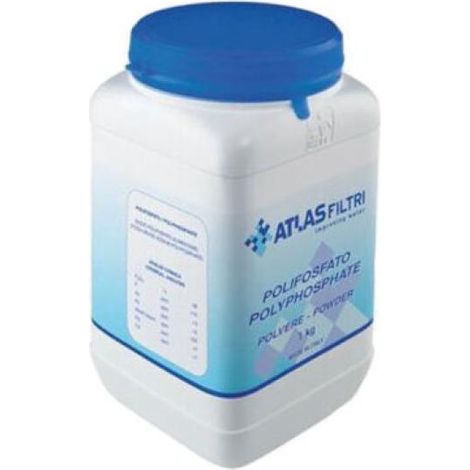 Polifosfato in polvere per ricarica dosatori 1kg atlas re8020002