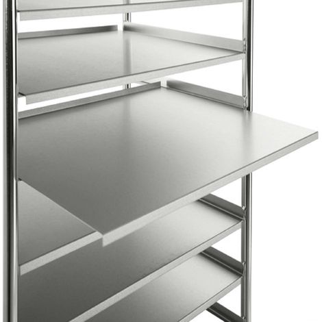 Ripiano Elettro galvanizzato L x P X H (mm) 440 x 540 x 24 - Kongamek KM160P