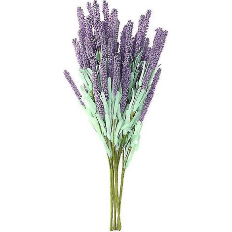 10 Stück künstlicher Lavendel