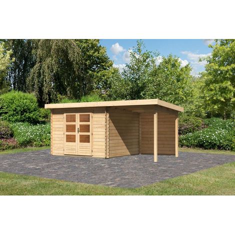 BH Bastrup 5 natur 280x280x222 mit AD 2m breit, 28mm Rückwand