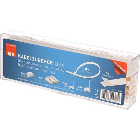 Max Hauri Boîte d'assortiment de supports de câble 112602 1 pc(s) C015161 (1/3)