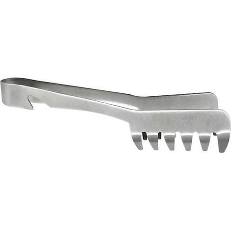 Pince à dessert pour buffet, pince alimentaire en acier inoxydable, pince à pain-18.8X4.4CM (1/4)