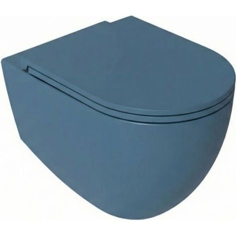 Vaso sospeso infinity easyfix blu opaco
