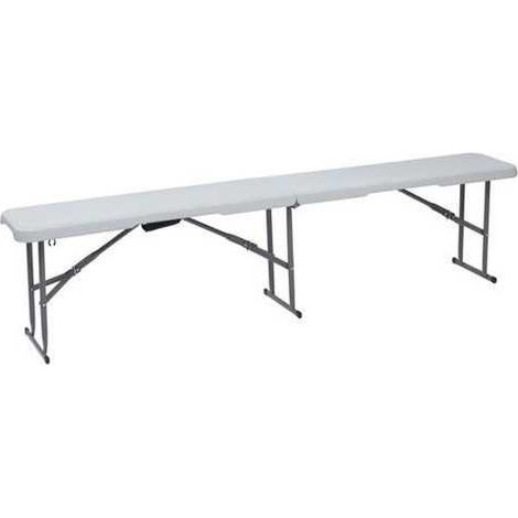 Banco colectividad plegable 182x28x43cm NIC-1272FH