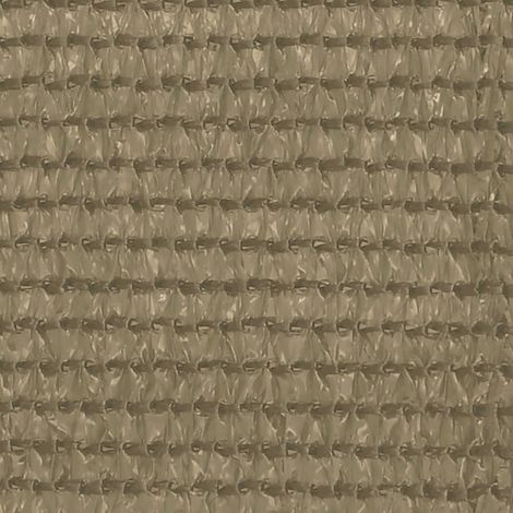 Maison Exclusive - Balkon-Sichtschutz Taupe 120x500 cm HDPE