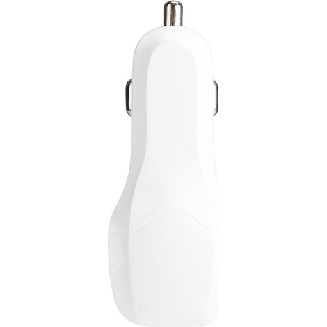 Chargeur Voiture USB 3.0 Rapide 12-24V Portable pour Téléphone Appareil Photo Tablette Accessoire Auto Blanc (1/5)