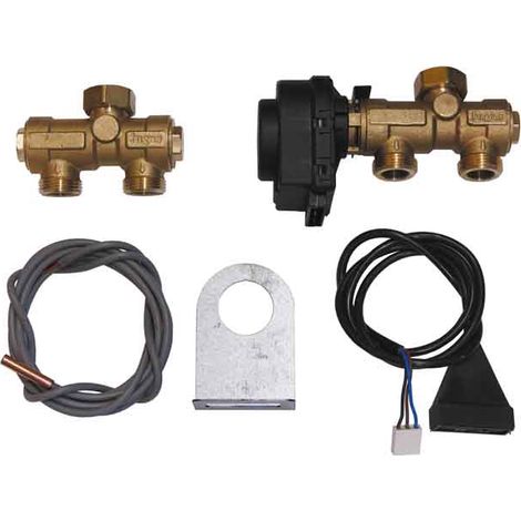 Vaillant set de raccordement ballon d'eau chaude sanitaire avec vanne d'inversion pour eloBLOCK, 0010027587