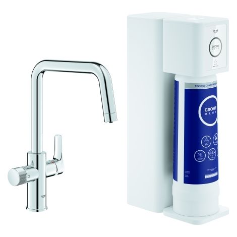 Grohe Starter Kit Blue Pure Eurosmart 30586 U-Ausl. UO-Filter chrom (1/3)