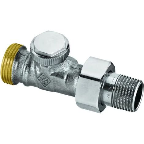 HEIMEIER Raccordo Regutec, G 3/4 AG a squadra, DN 15, Bronzo rosso nichelato, 0366-02.000