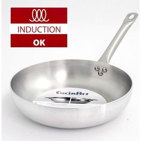 Padella per induzione in alluminio con un manico Cm 40