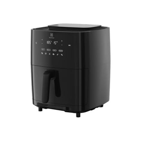 Electrolux Friggitrice ad aria EAF7SB - Capacità 7L - Funzione vapore - Friggitrice aria Rivestimento antiaderente - 1700W - 8 programmi - Lavabili in lavastoviglie - 0-60m - 80-200°