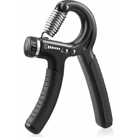 Hand Grip,Exerciseur de Doigts Résistance Réglable 5-60 kg Poignée de Main Exercice Musculation/Pince de Musculation/Poignée d'entraînement pour Les Doigts et la Force Avant-Bras,Betterlife (1/2)