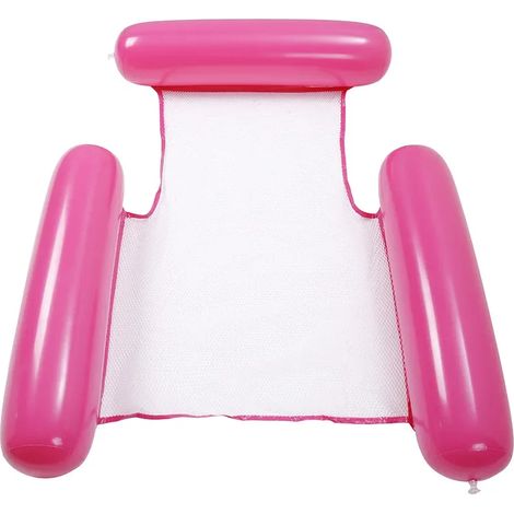 Hamacs et chaises longues aquatiques, matelas de natation gonflables, jouets pour fêtes à la piscine