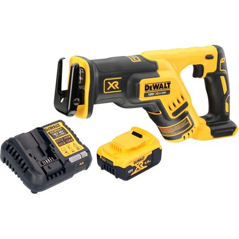 Sierra sable a batería DeWalt DCS 367 P1 18 V sin escobillas + 1 batería de 5,0 Ah + cargador (1/4)