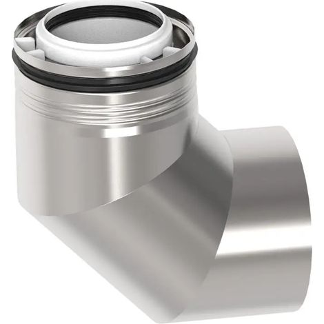 BRÖTJE Coude K80 KB87 VA,87Grd,conc.,DN 80/125, PP/VA, 7810235
