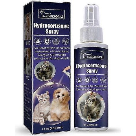 Nouveau spray à l'hydrocortisone pour soulager les démangeaisons des chiens et des chats (1/5)