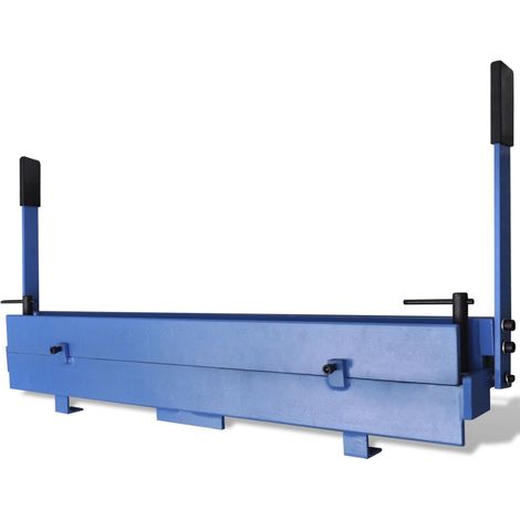 Piegatrice Lamiera Manuale in Ghisa varie Larghezze Blu dimensioni : 930 mm