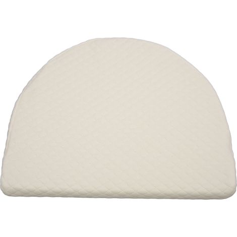 Coussin biseauté bébé anti-régurgitation, mémoire de forme moelleux, confortable pour nouveau-né, lit de bébé, sommeil et allaitement (1/5)