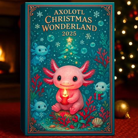 Calendrier De Lavent - Ornements En Acrylique En Forme Daxolotl - Décoration De Sapin De Noël - 24 Pièces - 4 Mm DÉpaisseur - Rose (1/3)