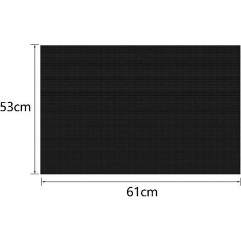 Protection pour plaque à induction - Tapis de protection - Silicone - Fibre de verre - Couvercle de plaque de cuisson (1/5)