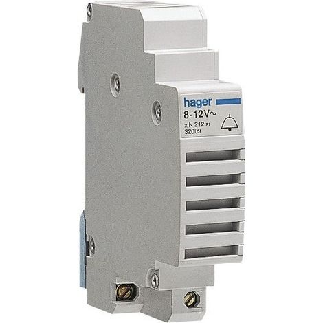 Campanello Modulare Hager Bianco 230V 85 dB