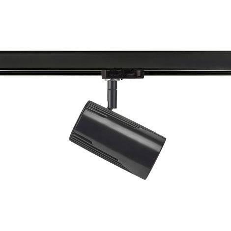 LUMI 023 Proj. Rail 3 all.023 noir angle 32° LED intég. 19,5W 3000K 1650lm ARIC 50198 (1/3)