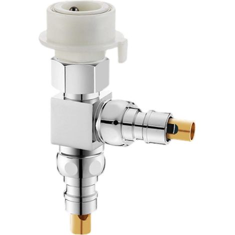 Adaptateur de tuyau pour machine à laver, répartiteur de robinet, dispositif de dérivation d'arrivée d'eau, répartiteur de robinet à 3 voies, durable Modèle A6 (1/5)