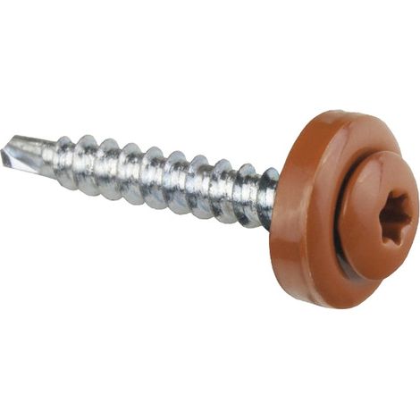 Torx Schraube 4,8x35mm für Holz-UK, 250Stk/P., RAL 8004