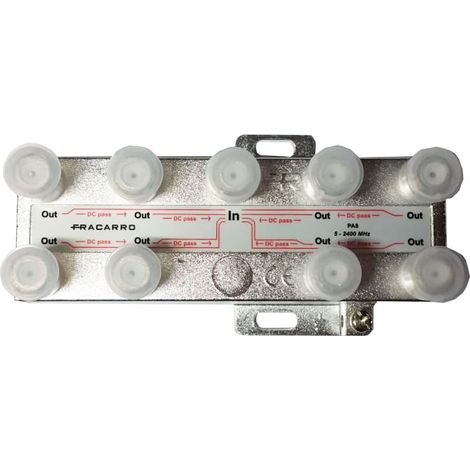 Partitore 8 Vie Pa8 5-2400Mhz ( Fracarro Cod. 280705 ) (1/4)
