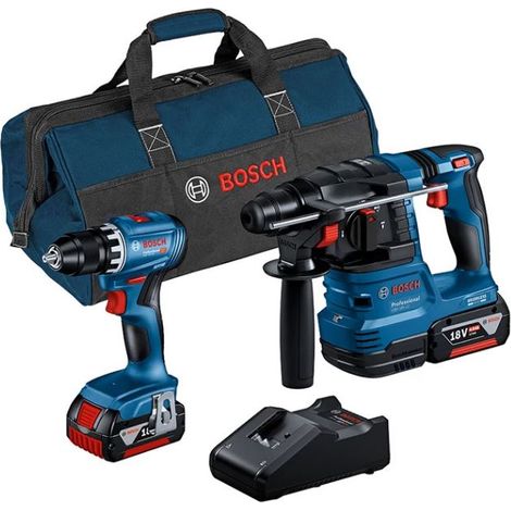 Pack 2 herramientas 18V GSR 18V-45 + GBH 18V-22 - BOSCH - 0615A50038