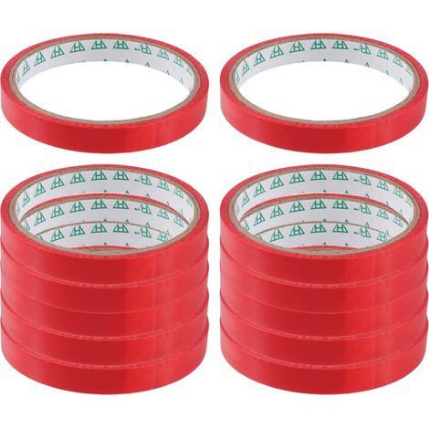 Ruban D'Étanchéité Pour Sacs 1.2 Cm X 98.4 M Ruban D'Emballage Coloré Pour Machine À Attacher Supermarché Usage Quotidien Et Adhésif (1/5)