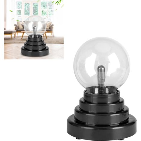 Lampe de bureau boule créative, alimentée par USB ou piles, idéale pour les fêtes, la chambre ou le bureau. Cadeau parfait. (1/5)