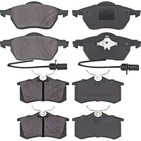 KIT PASTIGLIE FRENO ANTERIORI E POSTERIORI compatibile con SSANGYONG REXTON / REXTON II GAB) / PASTIGLIE FRENANTI AUTO OEM P 30 013  P 15 011,P 15 010  P 15 004 / SOSTITUZIONE DIRETTA / BASSA POLVERE 