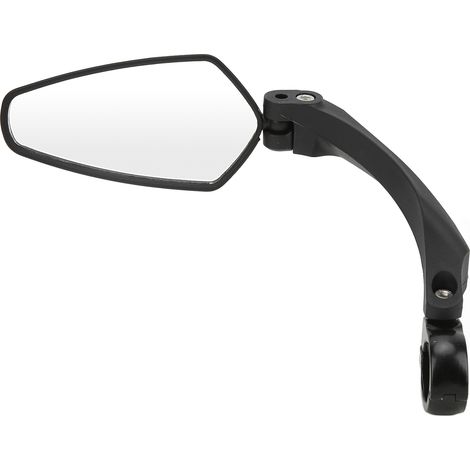 360° drehbarer Fahrradlenkerspiegel, breites Sichtfeld nach hinten für Radfahrer, linker Reflektor (1/5)