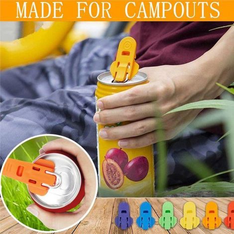 Ouvre-Boîte Manuel - Plastique Alimentaire - Pour Canettes Métalliques - 120 Pièces - Multicolore (1/5)