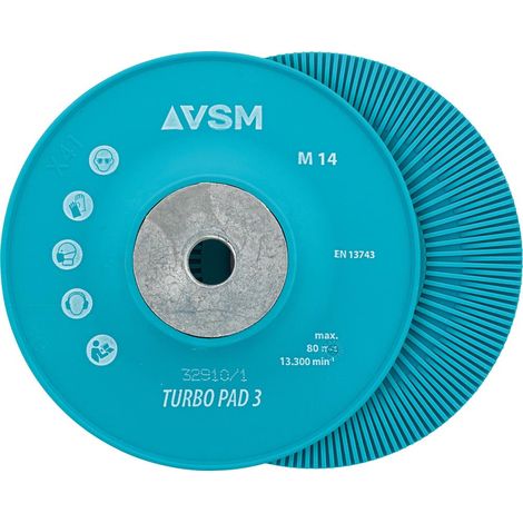 VSM Stützteller TURBO PAD 3 M14 115mm (1/2)