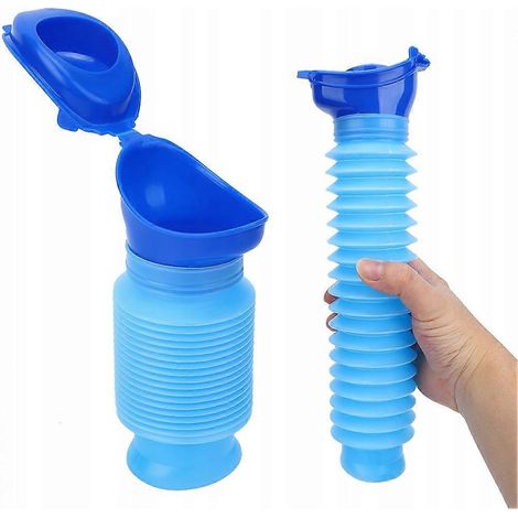 Urinoir portable de voiture 750 ml, urinoir télescopique d'urgence pour adulte, bouteille d'urine pour enfant FT (1/5)