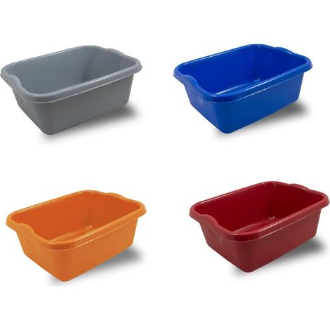 Bacinella secchio acqua rettangolare 10 litri 38 x 30 cm belli&forti (1/2)
