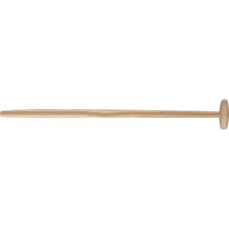 Manche bêche louchet béquille 90cm de rechange en bois certifié PEFC 100% - Leborgne (1/2)