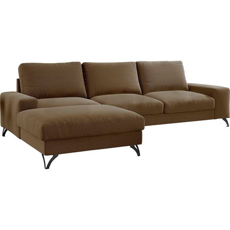 Sofá rinconero ComfiDream Lyrana I, Izquierda, Función de descanso, Almacenaje, 300x179x91cm, 0