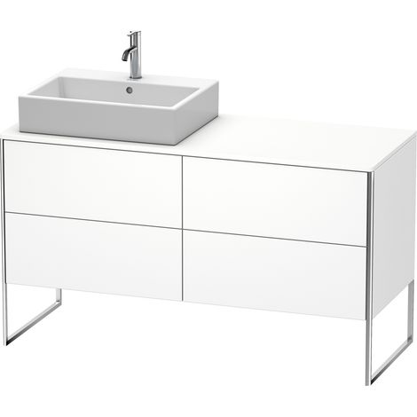Duravit XSquare Meuble sous-lavabo sur console au sol, 4 tiroirs,