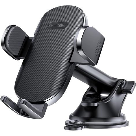 Support Telephone Voiture Ventouse Tableau De Bord,Support Téléphone Portable Rotative 360°, Attache Telephone Voiture Universel, Porte Telephone Voiture Pare-Brise Pour Smartphones (1/5)