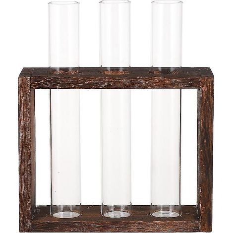 1 Set Glasreagenzglasvase